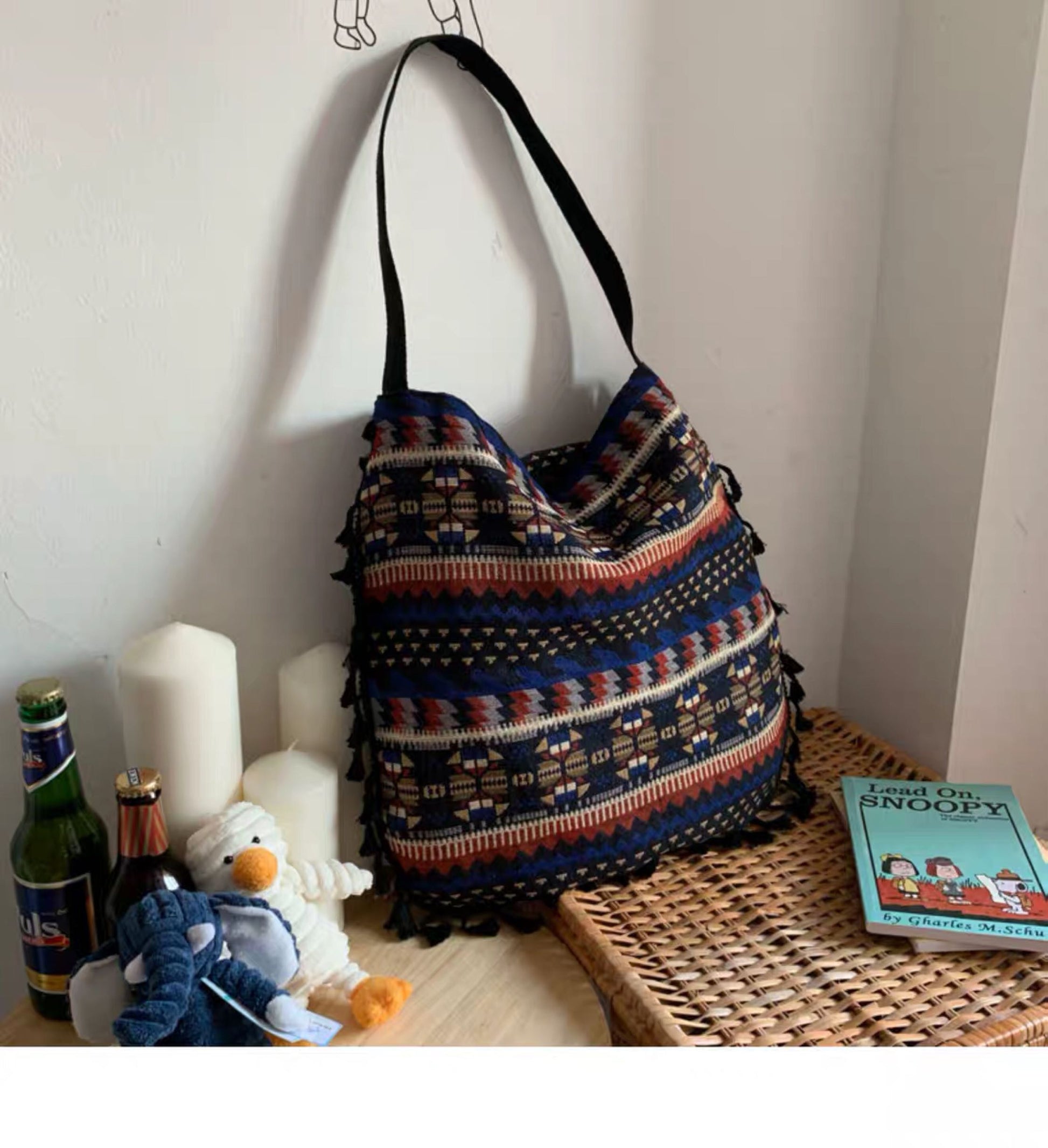 Tribal Tote Bag - Geometric Tote Bags | Koalakits36