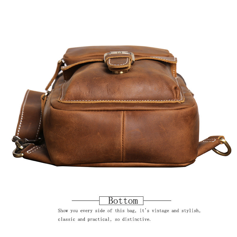 Leather Messenger Bag - Outdoor Sports Bag | Koalakits36