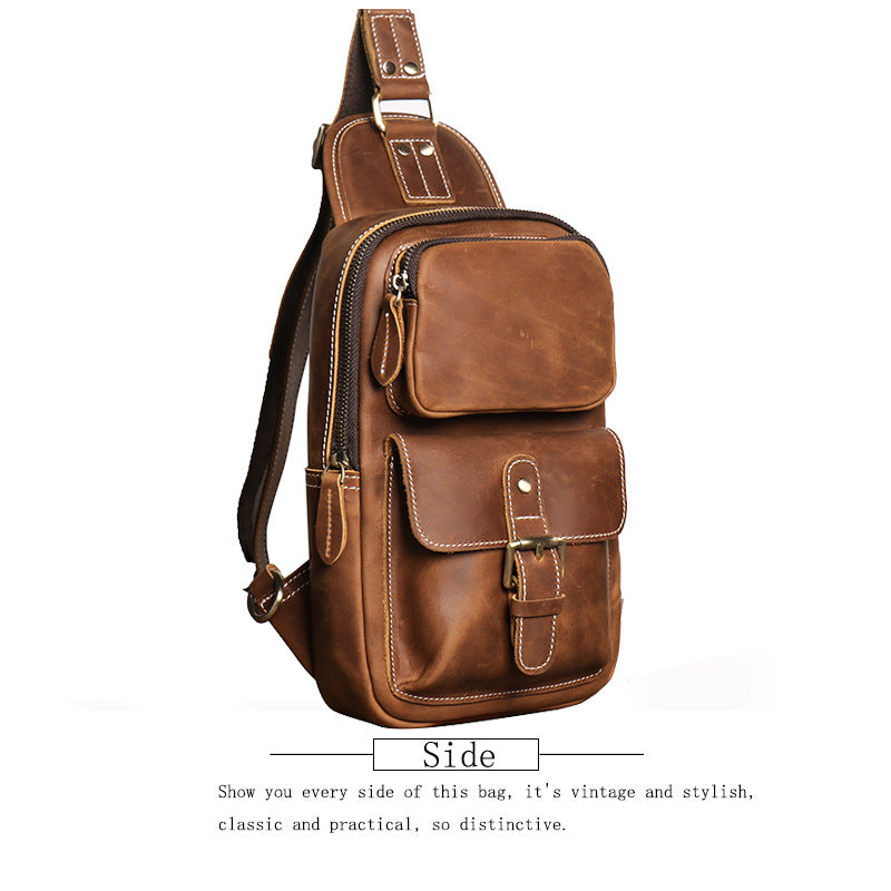 Leather Messenger Bag - Outdoor Sports Bag | Koalakits36