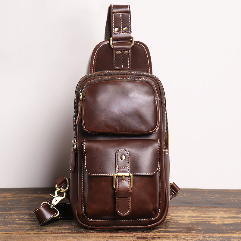 Leather Messenger Bag - Outdoor Sports Bag | Koalakits36