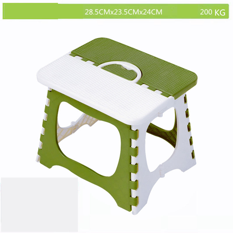 New Rainbow Folding Stool Outdoor Telescopic Stool Portable  Light