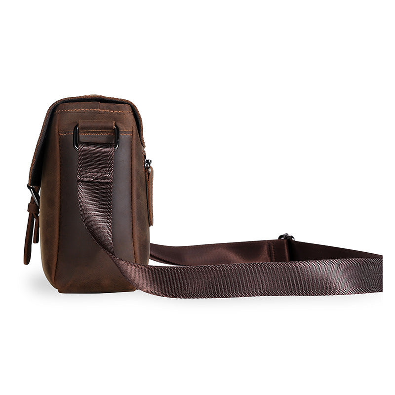 Horseskin Shoulder Bag - Retro Men's Fashion Bag | Koalakits36