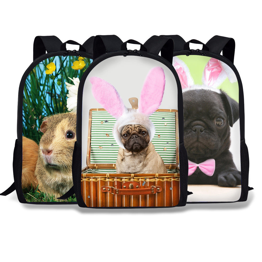 Pug Children's Backpack - Pug School Backpack | Koalakits36