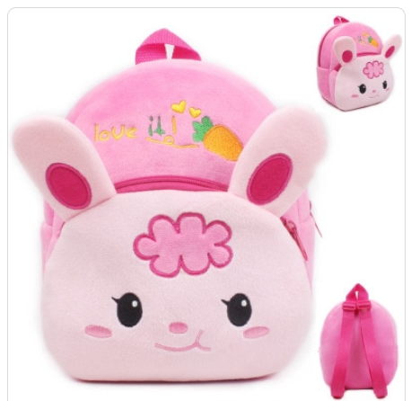 Children's Plush Schoolbag