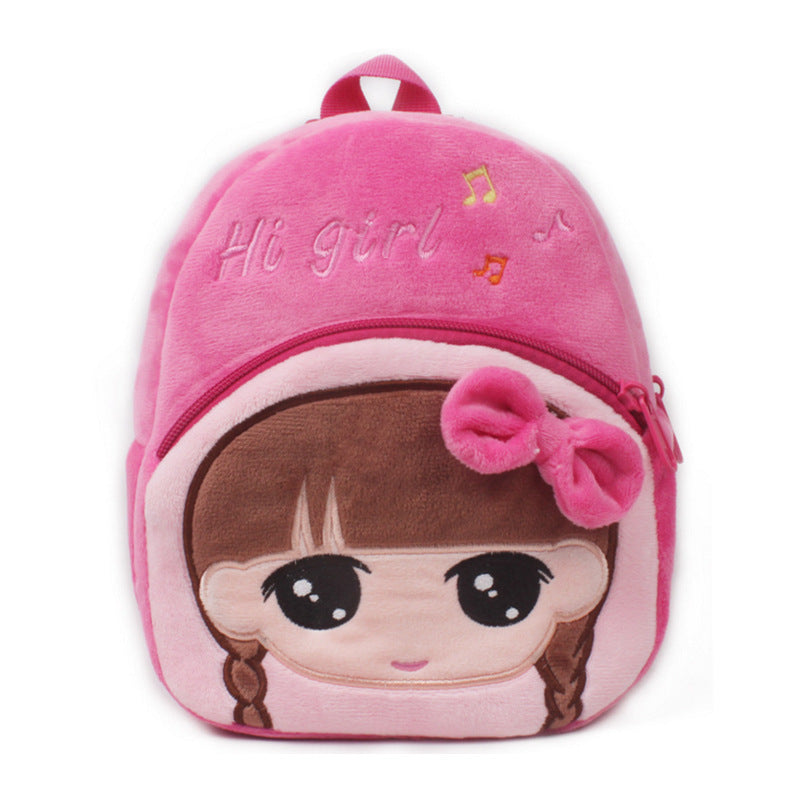 Children's Plush Schoolbag