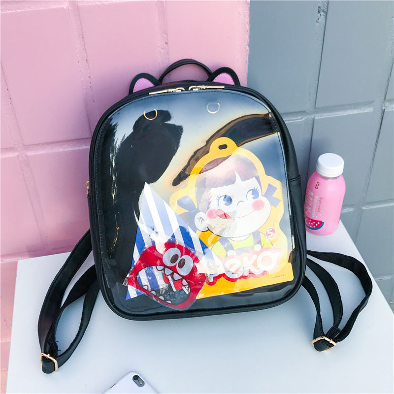 Korean Girls Schoolbag - Transparent Schoolbag | Koalakits36