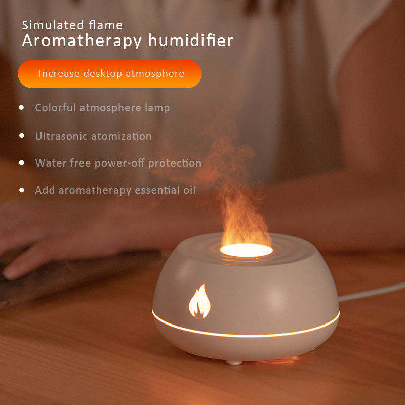 Flame Humidifier Aromatherapy Diffuser 