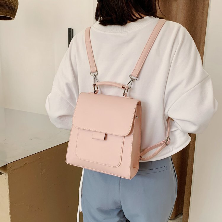 Ladies Fashion Backpack Shoulder Bag Can Shoulder Simple Messenger Bag - Koalakits36